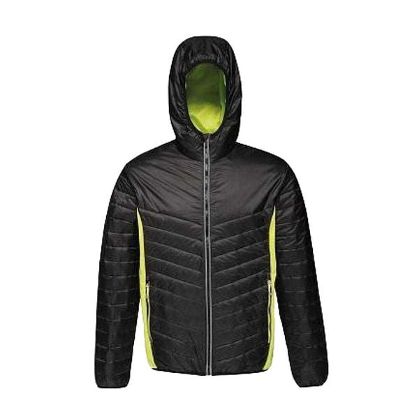 Kurtka Ocieplana Męska Lake Placid. Czarne kurtki Regatta, m, bez wzorów, z puchu, bez kaptura. Za 183.99 zł.