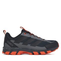 Trekkingi adidas. Szare buty trekkingowe Adidas, bez wzorów, bez zapięcia. Za 299.99 zł.