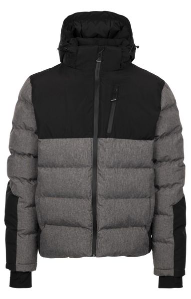 Trespass Delabole - Męska kurtka ocieplana Szary Marl. Czarne kurtki 2117 OF SWEDEN, l, bez wzorów, z poliesteru, bez kaptura. Za 362.99 zł.