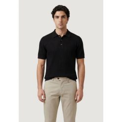 Polo z krótkim rękawem Mężczyzna ONLY & SONS Onsmoon Reg 12 Ss Polo Knit Noos. Czarne koszulki polo Only & Sons, m, bez wzorów, z materiału, bez kołnierzyka, bez ramiączek. Za 218.70 zł.