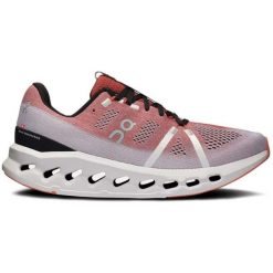 Buty do biegania męskie On Cloudsurfer auburn/frost. Czerwone buty do biegania On, bez wzorów, bez zapięcia, do biegania. Za 599.99 zł.