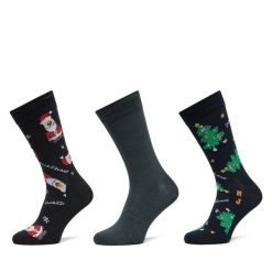 Skarpety długie Jack & Jones. Czarne skarpety Jack & Jones, bez wzorów. Za 39.99 zł.