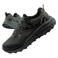 Buty trekkingowe trailowe męskie Joma Shock. Czarne buty do biegania Joma, bez wzorów, bez zapięcia. Za 229.00 zł.