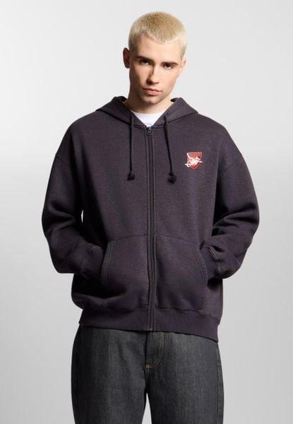 Bluza sportowa męska Prosto Damage Target z kapturem. Szare bluzy z kapturem Prosto., m, z aplikacjami, z bawełny, z kapturem. Za 235.99 zł.