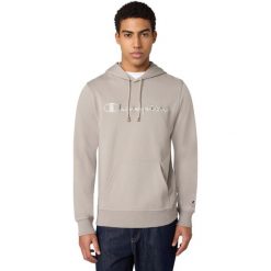 Bluza męska CHAMPION Hooded Sweatshirt. Brązowe bluzy z kapturem Champion, m, bez wzorów, z materiału, z kapturem. Za 190.99 zł.