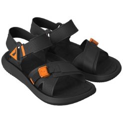 Sandały turystyczne męskie Rider RT Papete. Czarne sandały Rider, bez zapięcia. W wyprzedaży za 138.70 zł.