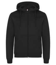 Clique Miami Hoody Full Zip – bluza z kapturem z mieszanki bawełny. Czarne bluzy z kapturem CLIQUE, xs, bez wzorów, z bawełny, z kapturem. Za 193.98 zł.