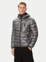 Blauer Kurtka puchowa Wave 26WBLUC03064 Szary Regular Fit. Szare kurtki Blauer, m, bez wzorów, z puchu, bez kaptura. Za 1,849.00 zł.