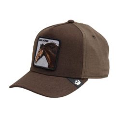 Czapka z daszkiem Goorin Bros. Dark Horse Field 101-1456-BRO. Brązowe czapki z daszkiem Goorin Bros, bez wzorów. Za 188.00 zł.
