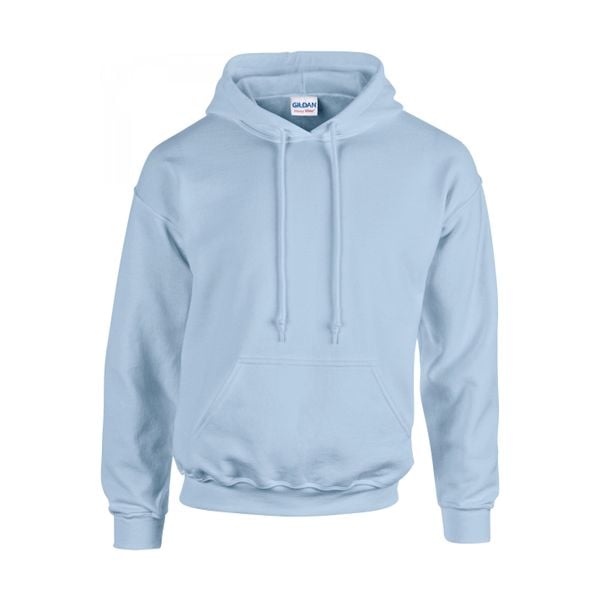 Bluza z kapturem Gildan Heavy Blend ®. Niebieskie bluzy z kapturem GILDAN, l, bez wzorów, z bawełny, z kapturem. Za 81.30 zł.