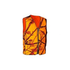 Kamizelka myśliwska Compact fluo. Kamizelki sportowe marki SOLOGNAC. Za 49.99 zł.