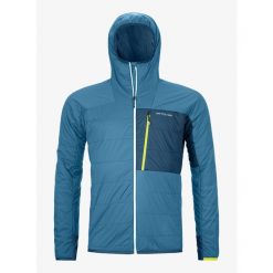 Kurtka ocieplana męska Ortovox Swisswool Piz Duan Jacket. Niebieskie kurtki narciarskie i snowboardowe ORTOVOX, m, bez wzorów, narciarskie. Za 1,022.99 zł.