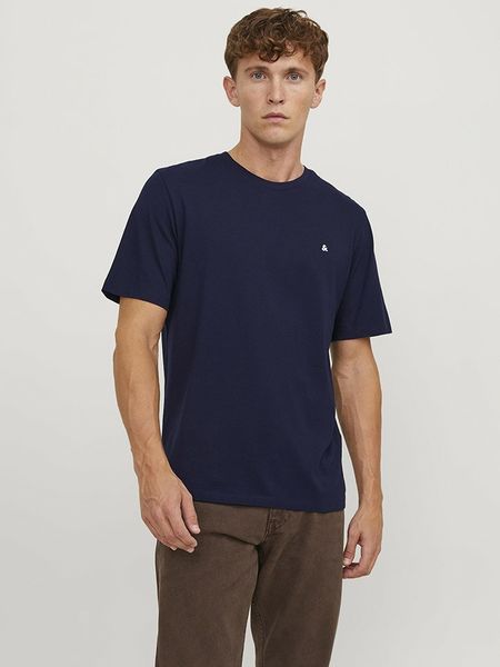 Jack & Jones Koszulka "Paulos" w kolorze granatowym rozmiar: M. Niebieskie bezrękawniki Jack & Jones, m, bez wzorów, z bawełny, bez kołnierzyka, bez ramiączek. Za 57.60 zł.