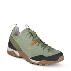 Buty trekkingowe męskie Aku Nativa Canvas. Czarne buty trekkingowe Aku, bez wzorów, z tkaniny, bez zapięcia, trekkingowe. Za 399.00 zł.