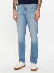 Wrangler Jeansy Larston 112352836 Niebieski Slim Fit. Niebieskie jeansy Wrangler, m. Za 239.99 zł.