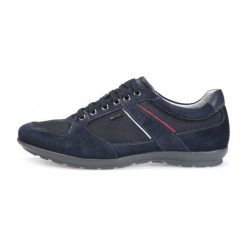 Geox Tenisówki Męskie Uomo Symbol 44 Ciemny Niebieski. Trampki marki Geox. W wyprzedaży za 312.00 zł.