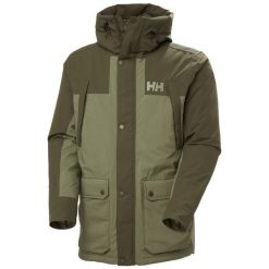 Kurtka puchowa Helly Hansen Escape. Zielone kurtki Helly Hansen, na zimę, m, bez wzorów, z puchu, bez kaptura. Za 1,686.00 zł.