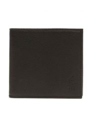 Polo Ralph Lauren Portfel męski 405914235001 Brązowy. Brązowe portfele Polo Ralph Lauren, bez wzorów, ze skóry. Za 279.99 zł.
