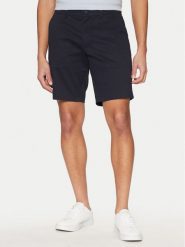 Calvin Klein Szorty materiałowe K10K114071 Granatowy Slim Fit. Niebieskie szorty CALVIN KLEIN, m, bez wzorów, z bawełny. Za 239.99 zł.