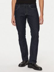Calvin Klein Jeansy K10K111241 Granatowy Slim Fit. Niebieskie jeansy CALVIN KLEIN, m. Za 289.99 zł.