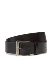 Calvin Klein Pasek Męski Classic Buckle 35Mm LV04G7027G Czarny. Czarne paski CALVIN KLEIN, bez wzorów, ze skóry. Za 219.99 zł.