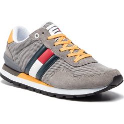 Sneakersy TOMMY JEANS - Casual Tommy Jeans Sneaker EM0EM00261 Light Grey 018. Buty sportowe casual marki Tommy Jeans. Za 399.00 zł.