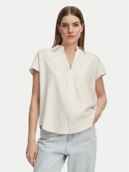 Calvin Klein Jeans Polo Monogram LV04RC276G Beżowy jasny Slim Fit. Brązowe koszulki polo Calvin Klein Jeans, m, bez wzorów, z bawełny, bez kołnierzyka, bez ramiączek. Za 409.99 zł.