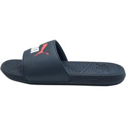 Klapki męskie Puma Cool Cat 2.0. Niebieskie klapki Puma, z materiału. Za 158.00 zł.