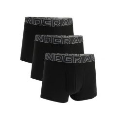 Bokserki męskie UNDER ARMOUR Performance 3-pak. Czarne bokserki Under Armour, m, bez wzorów, z bawełny. Za 209.99 zł.