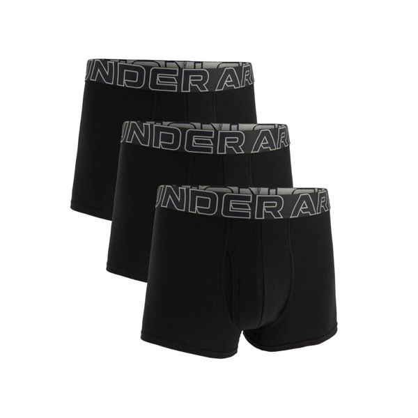 Bokserki męskie UNDER ARMOUR Performance 3-pak. Czarne bokserki Under Armour, m, bez wzorów, z bawełny. Za 209.99 zł.