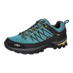 Buty trekkingowe męskie CMP Rigel wodoodporne. Czarne trekkingi CMP, bez wzorów, bez zapięcia. Za 358.89 zł.
