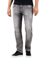 Timezone Dżinsy "Gerrittz" - Regular fit - w kolorze szarym rozmiar: W36/L30. Szare jeansy Timezone, l. Za 174.95 zł.