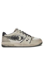Enterprise Japan Sneakersy BB5001 PX634 S1005 Biały. Białe buty sportowe casual Enterprise Japan, bez wzorów, z materiału, bez zapięcia. Za 979.99 zł.