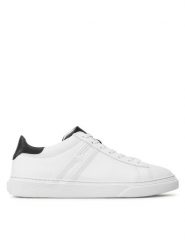HOGAN Sneakersy HXM3650J3100BV Biały. Białe buty sportowe casual HOGAN, bez wzorów, ze skóry, bez zapięcia. Za 1,199.00 zł.
