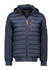 Geographical Norway Kurtka przejściowa "Boswell" w kolorze granatowym rozmiar: XXL. Niebieskie kurtki Geographical Norway, xxl, bez wzorów, bez kaptura. Za 232.23 zł.