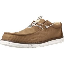 Buty HEY DUDE WALLY MESH NEUTRALS Brązowy. Brązowe buty trekkingowe SENZA MARCA, bez wzorów, z meshu, bez zapięcia, trekkingowe. Za 281.99 zł.