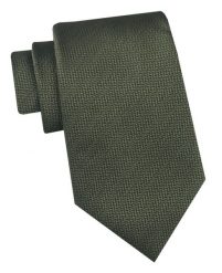 Klasyczny Krawat Męski - Chattier - Ciemna, Zgniła Zieleń. Zielone krawaty i muchy Chattier, bez wzorów, z tkaniny. Za 49.00 zł.