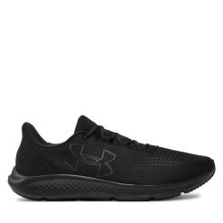 Buty do biegania Under Armour. Czarne buty do biegania Under Armour, bez wzorów, bez zapięcia, do biegania. Za 179.99 zł.