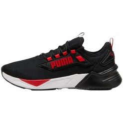 Buty do biegania PUMA Retaliate 3. Czarne buty do biegania Puma, bez wzorów, bez zapięcia, do biegania. Za 320.35 zł.