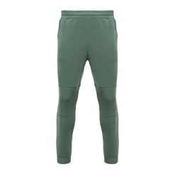 Spodnie treningowe męskie PUMA Fit Double Knit Jogger. Zielone buty treningowe Puma, bez wzorów, na fitness i siłownię. Za 159.99 zł.