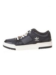 Adidas Sneakersy "Forum Luxe" w kolorze czarnym rozmiar: 40 2/3. Czarne buty sportowe casual Adidas, bez wzorów, z materiału, bez zapięcia. Za 206.42 zł.