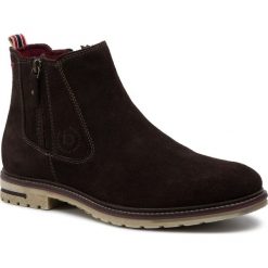 Trzewiki BUGATTI - 321-61830-1400-6100 Dark Brown. Brązowe botki sznurowane Bugatti, bez wzorów, ze skóry, bez obcasa, bez zapięcia. W wyprzedaży za 329.00 zł.