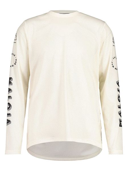 Maloja Koszulka funkcyjna "PfeifferkogelM." w kolorze kremowym rozmiar: M. Brązowe t-shirty sportowe Maloja, bez wzorów, z materiału, bez ramiączek, outdoorowe. Za 135.49 zł.