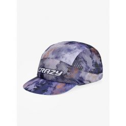 Czapka do biegania Crazy Pacman Cap Run - pine tree. Niebieskie czapki z daszkiem Crazy, bez wzorów. Za 156.99 zł.