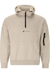 Bluza z kapturem Virtus Willard. Brązowe bluzy z kapturem VIRTUS, s, bez wzorów, z materiału, z kapturem. Za 268.00 zł.