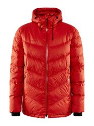 Craft Kurtka puchowa "Adv Explore" w kolorze czerwonym rozmiar: XL. Czerwone kurtki Craft, na zimę, xl, bez wzorów, z puchu, bez kaptura. Za 648.95 zł.