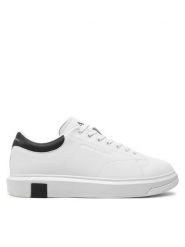 Armani Exchange Sneakersy XUX123 XV534 K488 Biały. Białe buty sportowe casual Armani Exchange, bez wzorów, ze skóry, bez zapięcia. Za 799.99 zł.