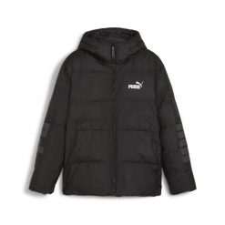 Kurtka Puma Power, Mężczyźni. Czarne kurtki Puma, l, bez wzorów, z poliesteru, bez kaptura. Za 423.99 zł.