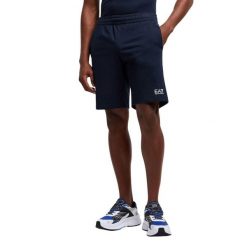 Bermuda Core Identity Rozmiar S Niebieski - 8NPS65PJVRZ-1562. Niebieskie szorty EA7, m, bez wzorów, z bawełny, sportowe. W wyprzedaży za 285.55 zł.
