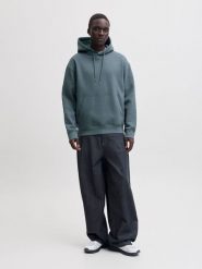 Jack & Jones Bluza w kolorze niebieskim rozmiar: XL. Niebieskie bluzy Jack & Jones, xl, bez wzorów, z kapturem. Za 134.95 zł.
